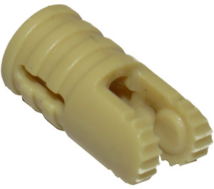 LEGO Tan Hinge Arm with Two Fingers and Axle Hole (30553)