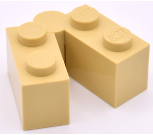 LEGO тен Hinge Brick 1 x 4 Assembly