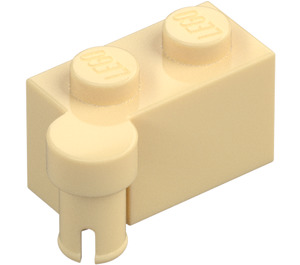 LEGO Tan Hinge Brick 1 x 4 Top (3830 / 65122)