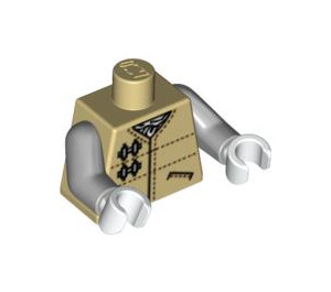 LEGO Beige Hoth Rebel Trooper Torso (73403 / 76382)