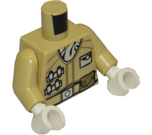 LEGO Zandbruin Hoth Rebel Trooper Torso (973 / 76382)