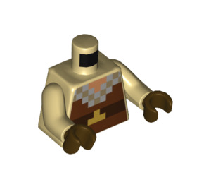 LEGO Tan Huntress Minifig Torso (973 / 76382)