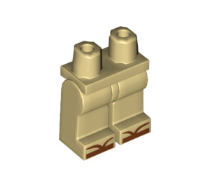 LEGO Tan Master Wu Minifigure Hips and Legs (33980 / 34675)