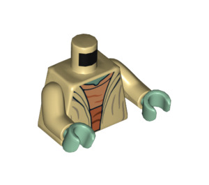 lego minifigure tan torso