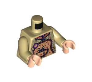 LEGO Beige Molly Weasley Torso (973 / 76382)