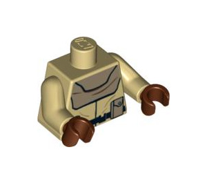 LEGO Beige Mon Calamari Officer Torso (973 / 76382)