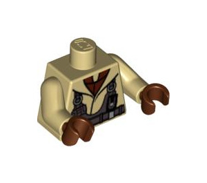 LEGO Tan Naboo Fighter Pilot Torso (973 / 76382)