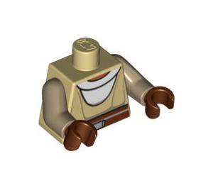 LEGO Beige Nahdar Vebb Torso (973 / 76382)