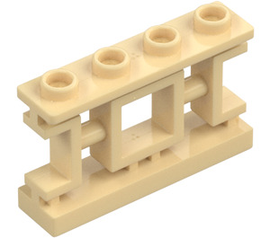 LEGO Beige Oriental Hegn 1 x 4 x 2 (32932)