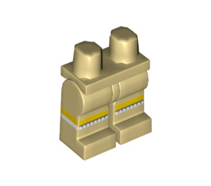 LEGO Tan Paleontologist Minifigure Hips and Legs (3815 / 19676)