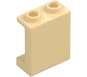 LEGO Tostado Panel 1 x 2 x 2 con soportes laterales, espigas huecas (35378 / 87552)