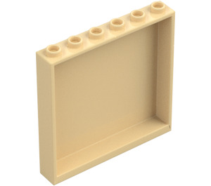 LEGO Beige Paneel 1 x 6 x 5 (35286 / 59349)