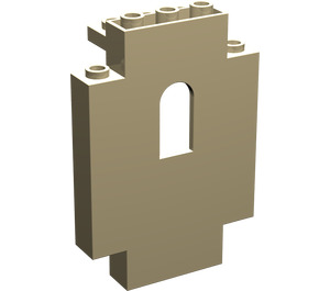 LEGO bronzer Panneau 2 x 5 x 6 avec Fenêtre (4444)