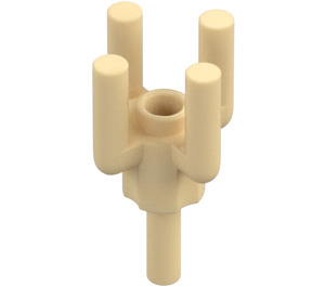 LEGO Beige Pflanze Baum Palm oben (2566)