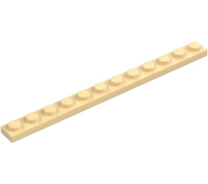 LEGO Tan Plate 1 x 12 (60479)