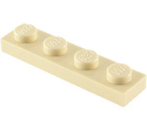 LEGO Tan Plate 1 x 4 (3710)