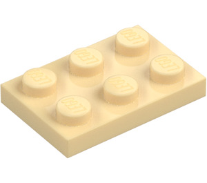 LEGO Zandbruin Plaat 2 x 3 (3021)