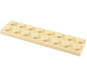 LEGO Zandbruin Plaat 2 x 8 (3034)