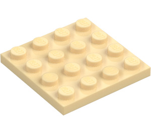 LEGO Beige Plade 4 x 4 (3031)