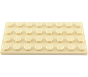 LEGO Zandbruin Plaat 4 x 8 (3035)