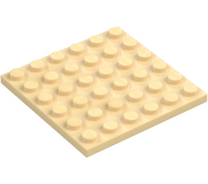 LEGO Barva opálení Deska 6 x 6 (3958)