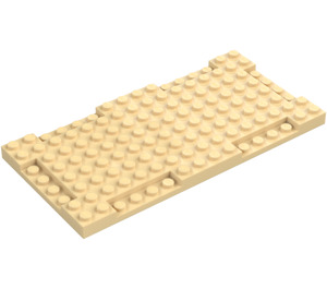 LEGO Beige Platte 8 x 16 x 0.7 (2629)