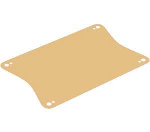 LEGO Tan Roof with Rounded Corners (78945)