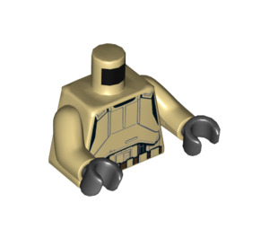레고 탠 껍질 Scarif Stormtrooper 미니피그 몸통 (973 / 76382)