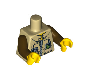 LEGO Zandbruin Scout Torso (973 / 76382)