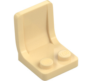 LEGO Brungul Plats 2 x 2 med gjurningsmärke (4079)