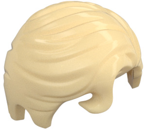 LEGO Beige Kurzes Haar mit Vorderseite Curl (76782 / 98726)