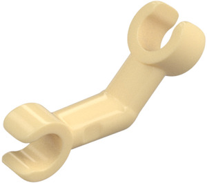 LEGO Zandbruin Skelet Arm met Verticaal Hand (26158 / 33449)