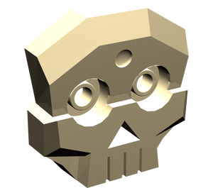 LEGO bronzer Skull avec Deux Pins (47990)