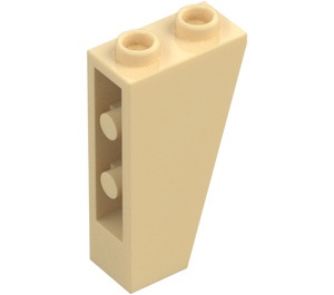 LEGO Tan Slope 1 x 2 x 3 (75°) Inverted (2449)