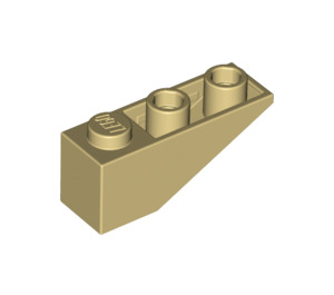LEGO bronzer Pente 1 x 3 (25°) Inversé (4287)