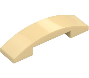 LEGO Tan Slope 1 x 4 Curved Double (93273)