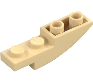 LEGO Brungul Backe 1 x 4 Böjd Omvänd (13547)