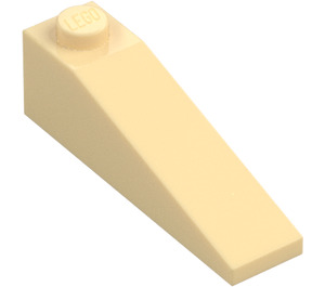 LEGO Beige Schrägstein 1 x 4 x 1 (18°) (60477)