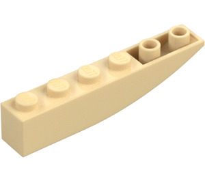 LEGO Tan Slope 1 x 6 Curved Inverted (41763 / 42023)