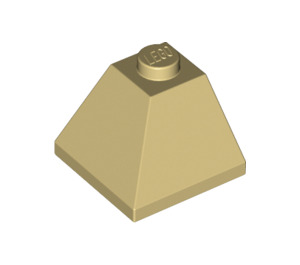 LEGO bronzer Pente 2 x 2 (45°) Coin (3045)