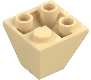 LEGO Beige Luiska 2 x 2 (45°) Käänteinen (3676)