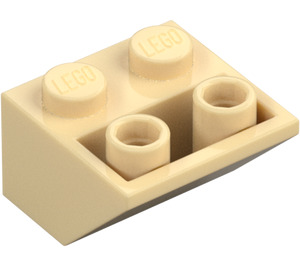 LEGO Tan Slope 2 x 2 (45°) Inverted with Flat Spacer Underneath (3660)