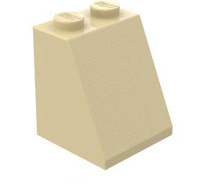 LEGO Beige Steigung 2 x 2 x 2 (65°) ohne Unterrohr (3678)