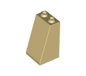 LEGO Tan Slope 2 x 2 x 3 (75°) Hollow Studs, Rough Surface (3684 / 30499)