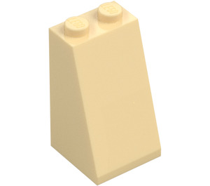 LEGO Tan Slope 2 x 2 x 3 (75°) (Solid Studs) (98560)