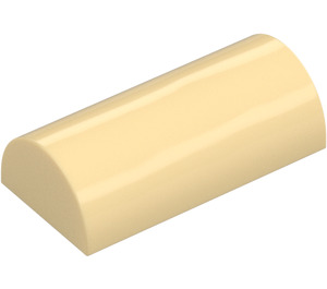 LEGO Beige Schrägstein 2 x 4 Gebogen mit Nut (6192 / 30337)