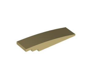 LEGO Tan Slope 2 x 8 Curved (42918)