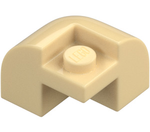 LEGO Bronzer Pente Brique 2 x 2 x 1.3 Incurvé Pièce de monnaie (67810)