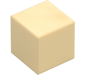 LEGO Beige Firkantet Minifigur Hode (19729 / 25194)