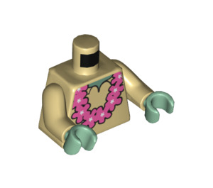 LEGO Zandbruin Squidward Tentacles Torso (973 / 76382)